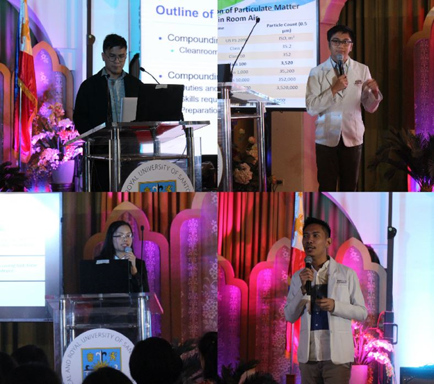 Speakers delivering lectures in Esco-UST Sterile Compounding Seminar
